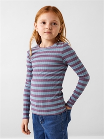 NAME IT Stribet Rib Bluse Lillo Citadel